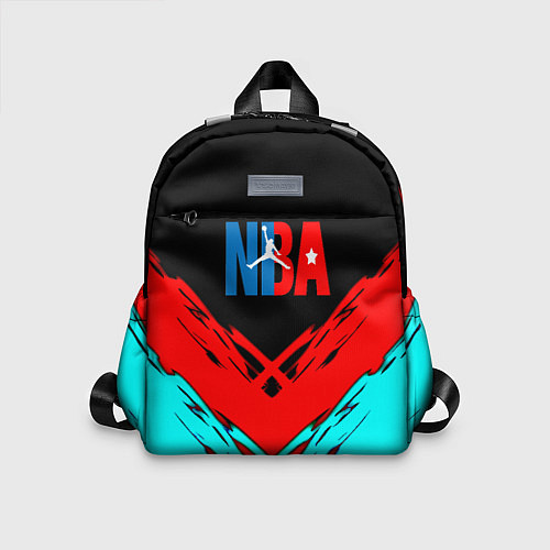 Детский рюкзак NBA краски геометрия / 3D-принт – фото 1