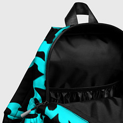 Детский рюкзак Monster energy камуфляж голубой, цвет: 3D-принт — фото 2