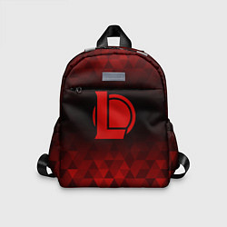 Детский рюкзак League of Legends red poly