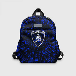 Детский рюкзак Lamborghini blue energy, цвет: 3D-принт