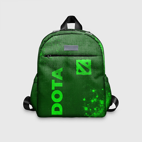 Детский рюкзак Dota - green gradient вертикально / 3D-принт – фото 1
