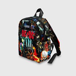 Детский рюкзак ACDC рок монстры, цвет: 3D-принт — фото 2