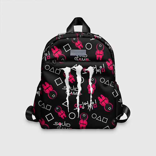 Детский рюкзак Monster energy x Ojingeo geim / 3D-принт – фото 1