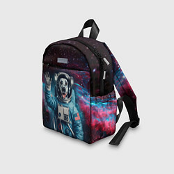 Детский рюкзак Далматинец бравый космонавт - нейроарт, цвет: 3D-принт — фото 2