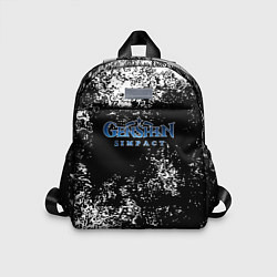 Детский рюкзак Genshin Impact брызги красок, цвет: 3D-принт