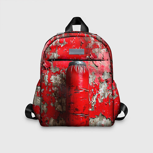 Детский рюкзак Красная боксерская груша / 3D-принт – фото 1