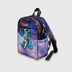 Детский рюкзак The cat is a brave cosmonaut - ai art, цвет: 3D-принт — фото 2