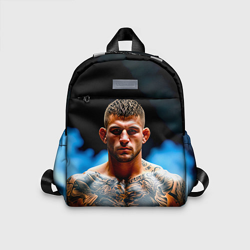 Детский рюкзак Дастин Порье в дыму / 3D-принт – фото 1