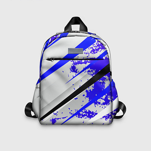 Детский рюкзак Color white blue / 3D-принт – фото 1