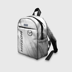 Детский рюкзак Mazda - white gradient вертикально, цвет: 3D-принт — фото 2