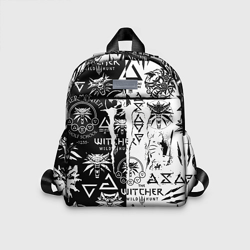 Детский рюкзак Monster energy логотипы игр / 3D-принт – фото 1