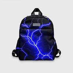 Детский рюкзак Color blue black, цвет: 3D-принт