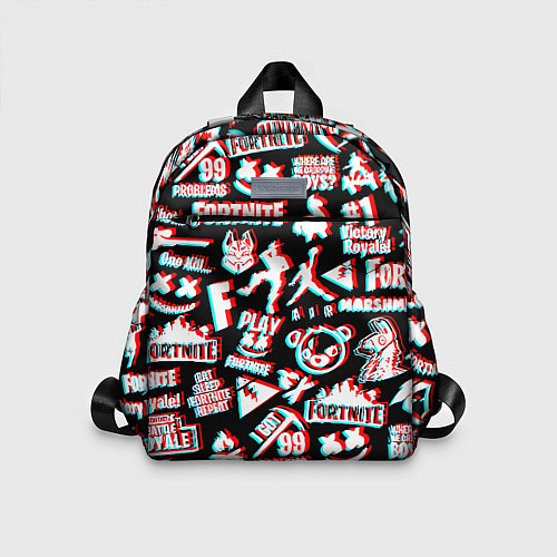 Детский рюкзак Fortnite glitch game / 3D-принт – фото 1