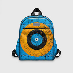 Детский рюкзак Мишень на синем