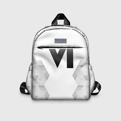 Детский рюкзак GTA 6 white poly / 3D-принт – фото 1
