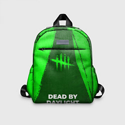 Детский рюкзак Dead by Daylight - green gradient по-центру
