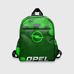 Детский рюкзак Opel - green gradient по-центру