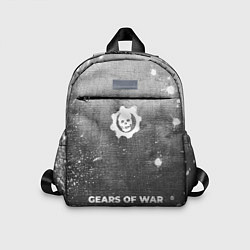 Детский рюкзак Gears of War - grey gradient по-центру