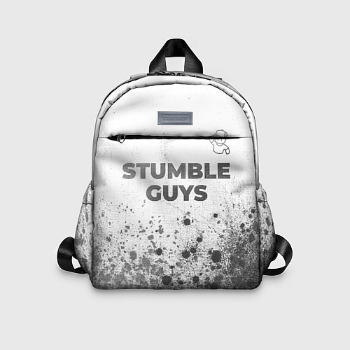 Детский рюкзак Stumble Guys - white gradient посередине / 3D-принт – фото 1