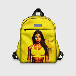 Детский рюкзак Фитоняшка на желтом