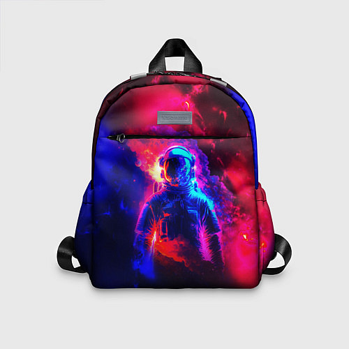 Детский рюкзак Космонавт в пламени / 3D-принт – фото 1