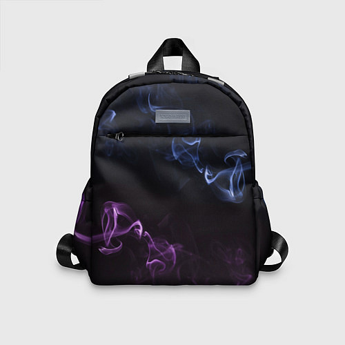 Детский рюкзак Color black blue pink / 3D-принт – фото 1