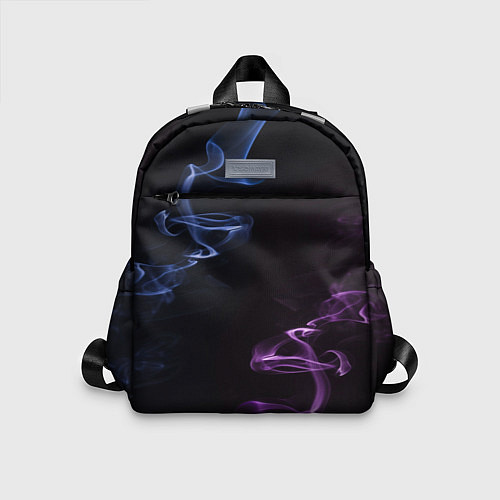 Детский рюкзак Color black blue pink / 3D-принт – фото 1