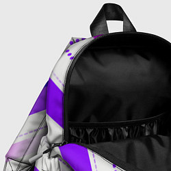 Детский рюкзак Color white pink, цвет: 3D-принт — фото 2