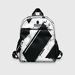 Детский рюкзак Color black white, цвет: 3D-принт