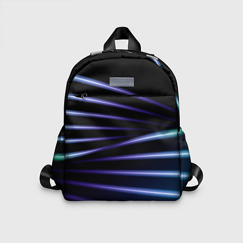 Детский рюкзак Color black blue / 3D-принт – фото 1