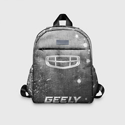 Детский рюкзак Geely - grey gradient по-центру