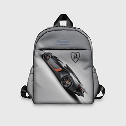 Детский рюкзак Lamborghini - racing car, цвет: 3D-принт