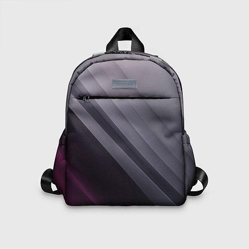 Детский рюкзак Color black grey / 3D-принт – фото 1