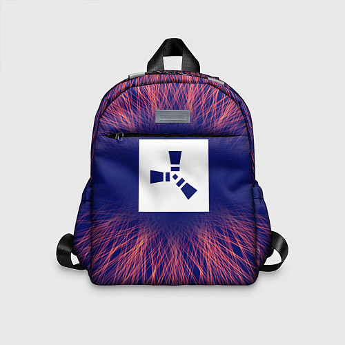 Детский рюкзак Rust red energy / 3D-принт – фото 1