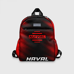 Детский рюкзак Haval - red gradient по-центру, цвет: 3D-принт