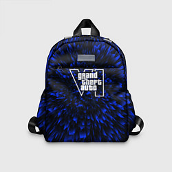 Детский рюкзак GTA6 blue energy, цвет: 3D-принт