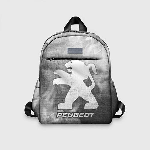 Детский рюкзак Peugeot - grey gradient / 3D-принт – фото 1