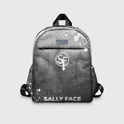 Детский рюкзак Sally Face - grey gradient по-центру, цвет: 3D-принт