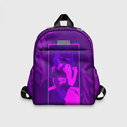 Детский рюкзак Anime girl neon, цвет: 3D-принт