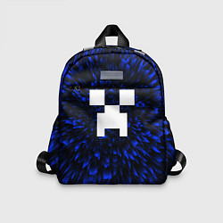 Детский рюкзак Minecraft blue energy, цвет: 3D-принт