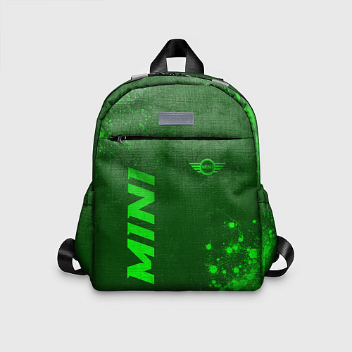 Детский рюкзак Mini - green gradient вертикально / 3D-принт – фото 1