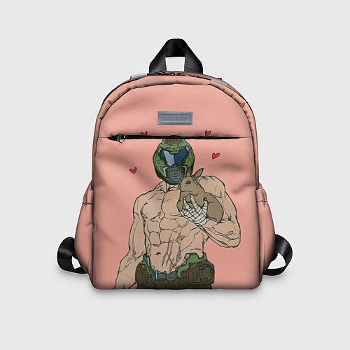 Детский рюкзак Палач рока с кроликом / 3D-принт – фото 1