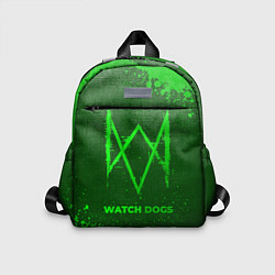 Детский рюкзак Watch Dogs - green gradient
