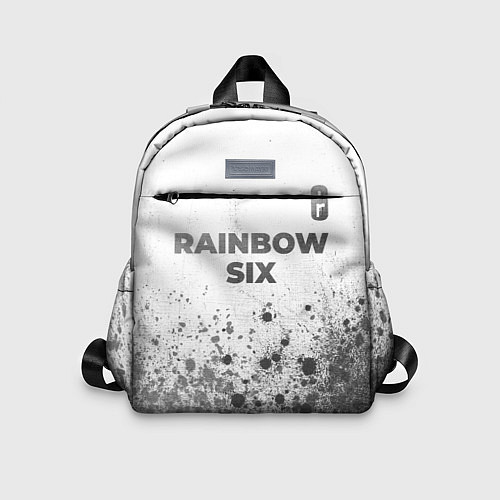 Детский рюкзак Rainbow Six - white gradient посередине / 3D-принт – фото 1