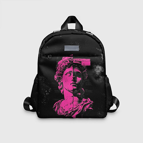 Детский рюкзак Скульптура гранж арт / 3D-принт – фото 1