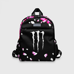Детский рюкзак Monster energy sakura, цвет: 3D-принт