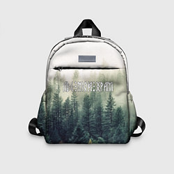 Детский рюкзак Лес мой храм - текстом рун