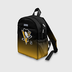 Детский рюкзак Питтсбург Пингвинз - градиент, цвет: 3D-принт — фото 2