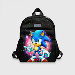 Детский рюкзак Sonic in space, цвет: 3D-принт
