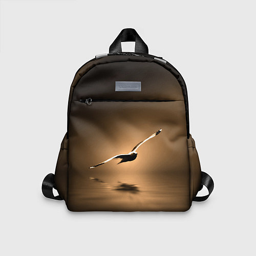 Детский рюкзак Летящая птица / 3D-принт – фото 1